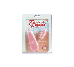 Pocket Exotics Pink Passion Bullet Multispeed 2.1 Inch Pink